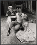 Kim Hunter [left], Carrie Nye [right] and unidentified in the 1961 Stratford production of As You Like It