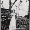 Kathleen Widdoes and Marybeth Hurt in the New York Shakespeare Festival stage production As You Like It