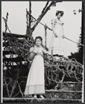 Kathleen Widdoes and Marybeth Hurt in the New York Shakespeare Festival stage production As You Like It