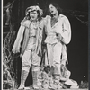 Meat Loaf and Raul Julia in the New York Shakespeare Festival stage production As You Like It