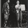 Unidentified actor and Kathleen Widdoes in the New York Shakespeare Festival stage production As You Like It