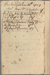 Diary of Capt. Wells on the march from Hartford to Fort Edward, Apr. 28 to. Nov. 18, 1757