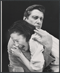 Roberta Maxwell and Brian Murray in the stage production Ashes