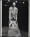 John Tillinger and Roberta Maxwell in the stage production Ashes