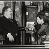 Charles Durning and Julie Harris in the stage production The Au Pair Man