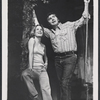 Faith Catlin and Kenneth Harvey in the stage production Augusta