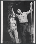 Faith Catlin and Kenneth Harvey in the stage production Augusta