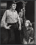 Kenneth Harvey, Anthony Call, and Faith Catlin in the stage production Augusta