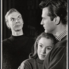Bob Riehl, Karin Wolfe and Fred Gockel in the stage production Autumn's Here