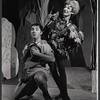 Kenneth McMillan and Elmarie Wendel in the stage production Babes in the Wood