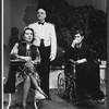 Doris Roberts, Henry Sutton, and Paul Benedict in the stage production Bad Habits