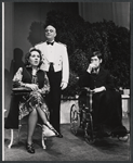 Doris Roberts, Henry Sutton, and Paul Benedict in the stage production Bad Habits