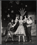 Chita Rivera, Nancy Dussault, and Herschel Bernardi in the stage production Bajour