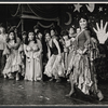 Chita Rivera (far right) and company in the stage production Bajour