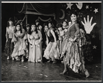 Chita Rivera (far right) and company in the stage production Bajour