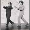 Herschel Bernardi and Herb Edelman in the stage production Bajour