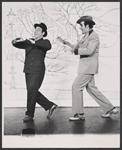 Herschel Bernardi and Herb Edelman in the stage production Bajour