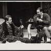 Fritz Weaver and Peter Sallis in the stage production Baker Street