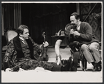 Fritz Weaver and Peter Sallis in the stage production Baker Street