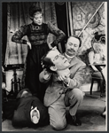 Paddy Edwards and Peter Sallis in the stage production Baker Street