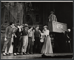 Inga Svenson (at right) and company in the stage production Baker Street