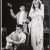 Phil Bruns, David Hurst, and Salome Jens in the stage production The Bald Soprano [and] Jack, or the Submission