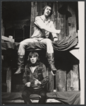 David Carradine and Colin Garrey in the stage production The Ballad of Johnny Pot