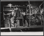 William Prince, Colleen Dewhurst and Michael Dunn in the stage production The Ballad of the Sad Cafe