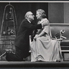 Ed Begley and Ann Harding in the stage production Banderol