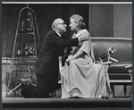 Ed Begley and Ann Harding in the stage production Banderol