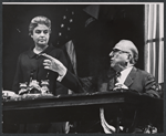 Betty Field and Ed Begley in the stage production Banderol