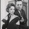 Lee Firestone and Jean Shepherd in the stage production Banquet for the Moon