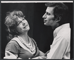 Estelle Parsons and Lenny Baker in the Joseph Papp Public Theatre stage production Barbary Shore