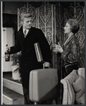Robert Redford and Mildred Natwick in the stage production Barefoot in the Park