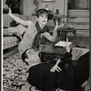 Elizabeth Ashley and Kurt Kasznar in the stage production Barefoot in the Park