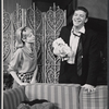 Penny Fuller and Robert Reed in the stage production Barefoot in the Park