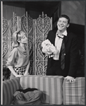 Penny Fuller and Robert Reed in the stage production Barefoot in the Park