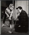 Penny Fuller and Herb Edelman in the stage production Barefoot in the Park