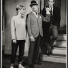 Penny Fuller, Charles Korvin, and Tony Roberts in the stage production Barefoot in the Park