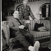 Charles Korvin and Eileen Heckart in the stage production Barefoot in the Park