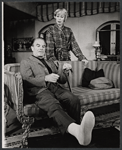 Charles Korvin and Eileen Heckart in the stage production Barefoot in the Park