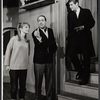 Penny Fuller, Jules Munshin, and Tony Roberts in the stage production Barefoot in the Park