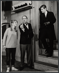 Penny Fuller, Jules Munshin, and Tony Roberts in the stage production Barefoot in the Park