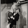 Penny Fuller and Jules Munshin in the stage production Barefoot in the Park