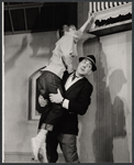 Penny Fuller and Jules Munshin in the stage production Barefoot in the Park