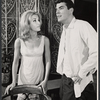 Joan van Ark and Joel Crothers in the stage production Barefoot in the Park