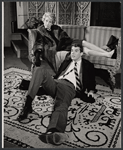 Ilka Chase and Joel Crothers in the stage production Barefoot in the Park