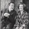 Sandor Szabo and Myrna Loy in the touring stage production Barefoot in the Park