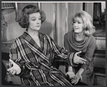 Myrna Loy and Joan van Ark in the touring stage production Barefoot in the Park