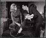 Joan van Ark and Richard Benjamin in the touring stage production Barefoot in the Park
